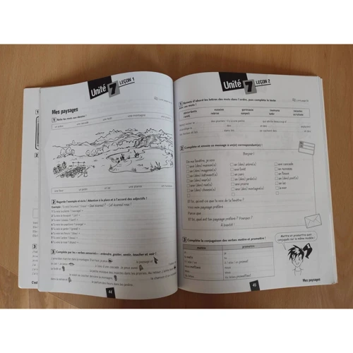 Amis et compagnie 2: Cahier d`activities: Количество страниц 88