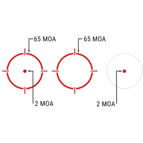 Приціл Holosun Комплект 510 Open Reflex / Магніфер 3x (1592.00.67)