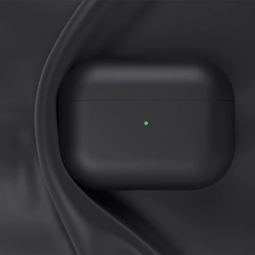 Чехол для наушников SwitchEasy Skin Case Black for Apple AirPods Pro фото 4