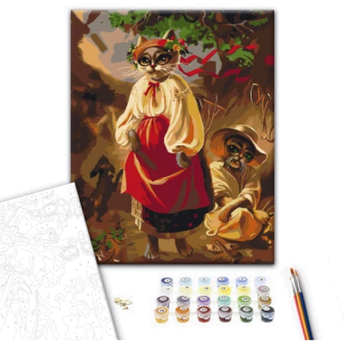 Картина за номерами Brushme Котерина ©Маріанна Пащук 40х50 см (BS53663): Виробник Brushme