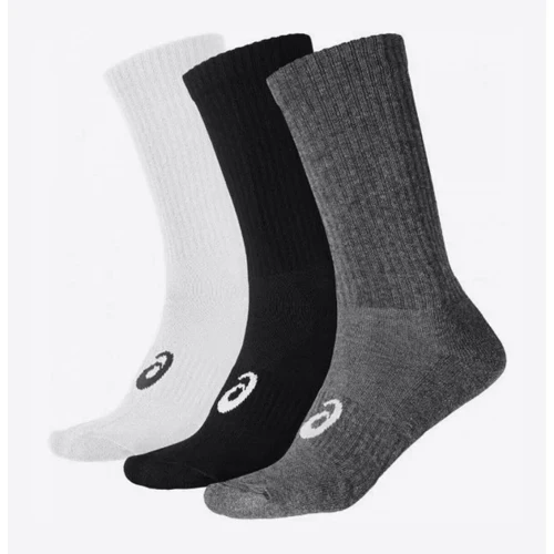 Носки Asics Crew Sock 25-27 (39-42) 3 пары белые, серые, черные (155204-0701)