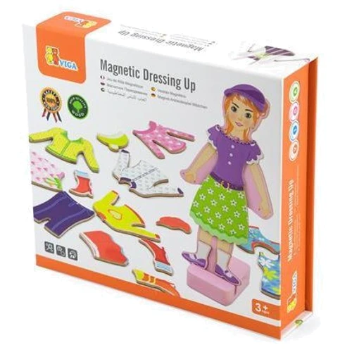 Набор магнитов Viga Toys Гардероб девочки (59652)