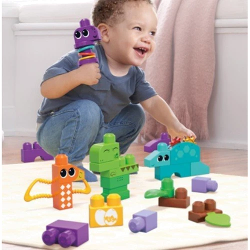 Конструктор Mega Bloks Веселые зверьки со звуковыми эффектами (HKN43)