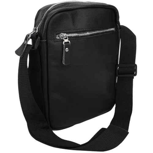 Мужская сумка планшет Borsa Leather черная (1t1025m-black): Пол Мужской