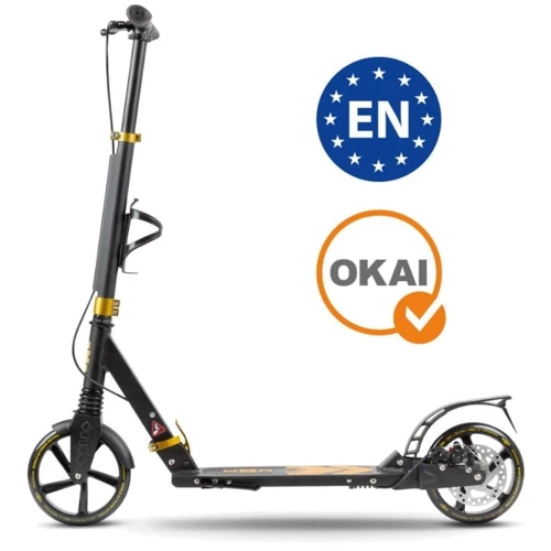Самокат з дисковим гальмом Kidwell WXM RST-B02 Yellow фото 13