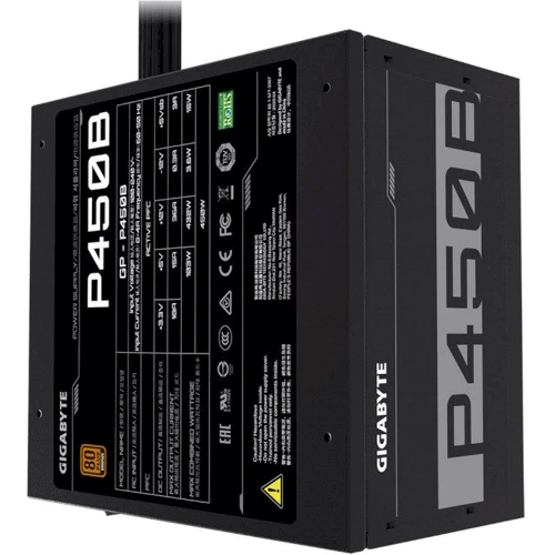 Блок питания GIGABYTE P450B: Модульные (съемные) кабеля Full