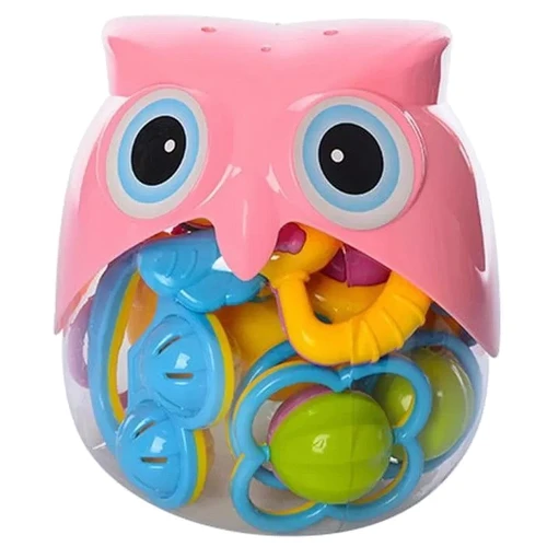 Брязкальце Metr+ Сова рожевий (2828A31(Pink)): Виробник Metr+