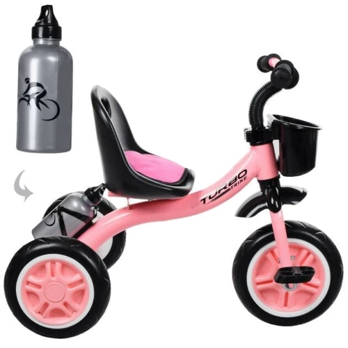 Трехколесный велосипед Turbotrike розовий (M 3197-M-1): Тип 3х колесный велосипед
