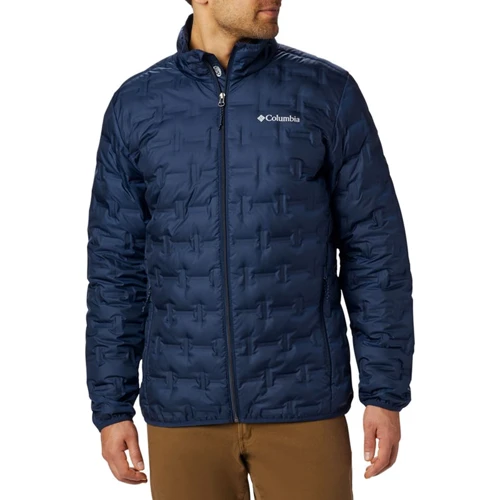 Пуховик Columbia Delta Ridge Down Jacket 1875902-039 52 синій зимовий: Фасон Стеганый