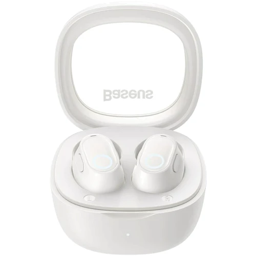 Наушники Baseus Bowie WM02 Creamy White (NGTW180002): Тип конструкции вакуумные
