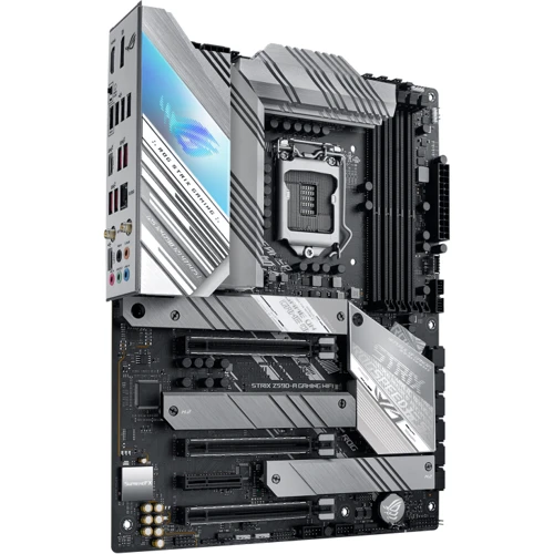 ASUS ROG STRIX Z590-A GAMING WIFI: Оперативная память 4xDDR4 5333 МГц, до 128 ГБ