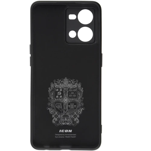 Чохол для телефона ArmorStandart ICON Case Camera cover Black для OPPO Reno7 4G (ARM65427): Колір чорний