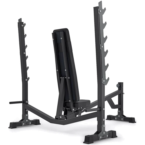 Скамья для жима и пресса Marbo Sport с подставками и отрицательным наклоном MS-L106 2.0 - (MR-29174)