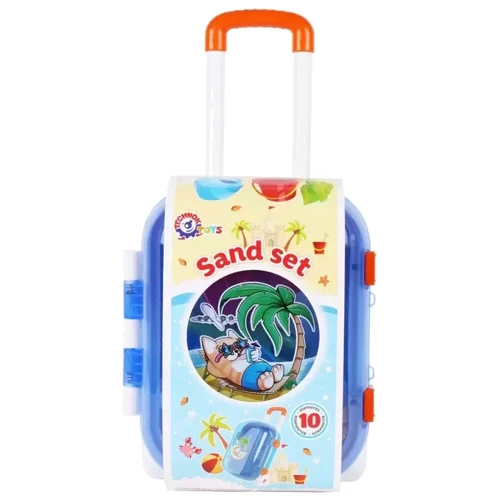 Набор для игры в песочнице ТехноК в чемодане (6009TXK)