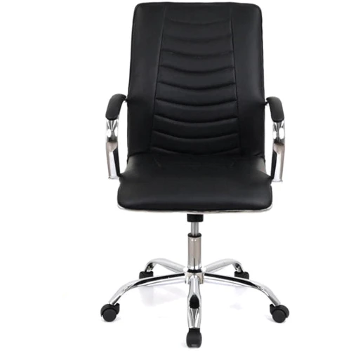 Крісло АКЛАС ST35 TILT PU Black Чорне (00158139): Тип для персонала