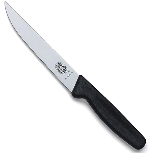 Кухонный нож Victorinox Carving узкое с черной ручкой 18см (5.1803.18)