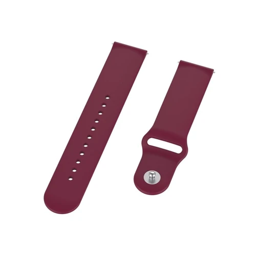 Ремінець BeCover Sport Band Dark Red for Huawei Watch GT / GT 2 46mm / GT 2 Pro / GT Active / Honor Watch Magic 1/2 / GS Pro / Dream (706329): Сумісність з моделлю Watch GT Active, Watch GT 2 Pro, Watch GT 2 46mm, Watch GT