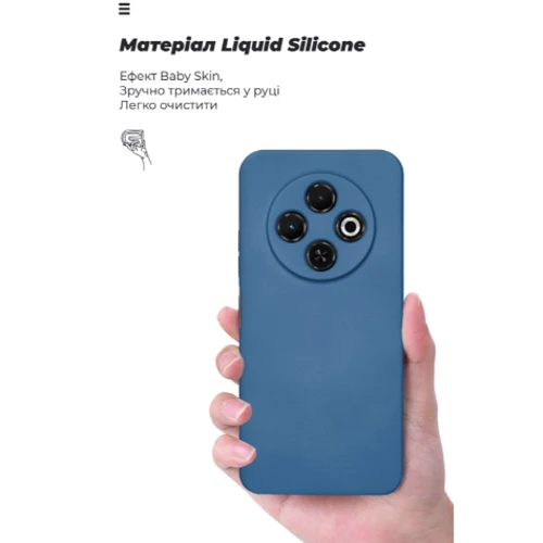 Чехол для телефонов ArmorStandart ICON Case Camera cover Dark Blue for Tecno Spark 30C 4G (kl5) (ARM81204) фото 7