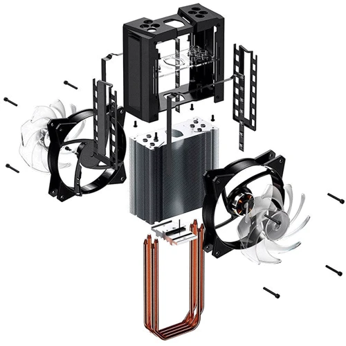 Кулер Cooler Master MasterAir MA410M (MAM-T4PN-218PC-R1): Тип подшипника скольжения