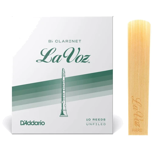 Трости D'addario La Voz - Bb Clarinet Hard - 10 Pack фото 3