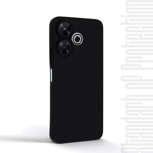 Чохол для телефона ArmorStandart Matte Slim Fit Camera cover Black для Xiaomi Redmi 13 4G / Poco M6 4G (ARM78261): Тип накладка на заднюю часть