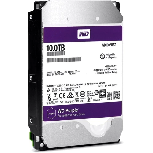 Внутренний жесткий диск WD Purple (WD100PURZ)