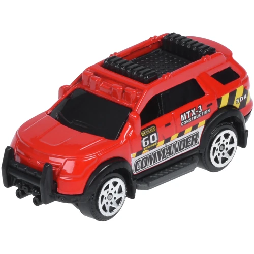 Набор машинок Same Toy Diecast грузовик с джипами (80956-6Ut)