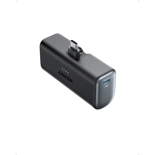 Зовнішній акумулятор Anker Powerbank 5000mAh Nano 22,5W USB-C Black: Кількість USB 1