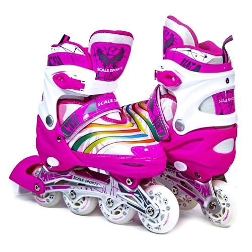 Ролики Scale Sports Pink (размер 38-41) LF 907M-L-2