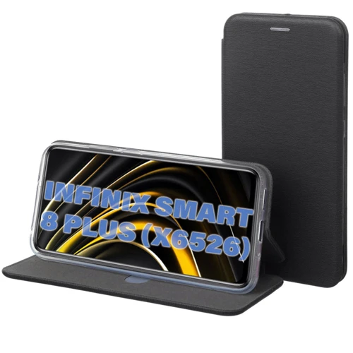 Аксессуар для смартфона BeCover Book Exclusive Black for Infinix Smart 8 Plus (X6526) (711259)