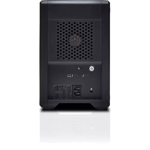 Внешний жесткий диск SanDisk Professional G-RAID SHUTTLE 4 80TB (SDPH34H-080T-MBAAB): Размеры, мм 247.65x173.99x266.7 мм