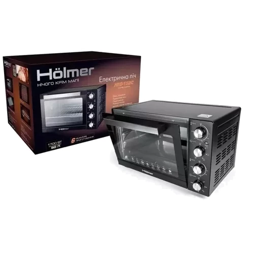 Электродуховка настольная Holmer HEO-152C: Количество режимов нагрева (работы) 4