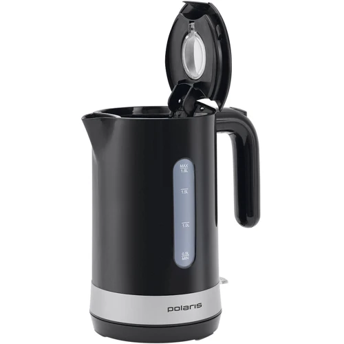 Электрочайник Polaris PWK 1803C Water Way Pro Black: Объем, л 1.8