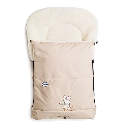 Конверт к санкам Twins Зайчик 9012-SR-201, latte: Производитель Twins