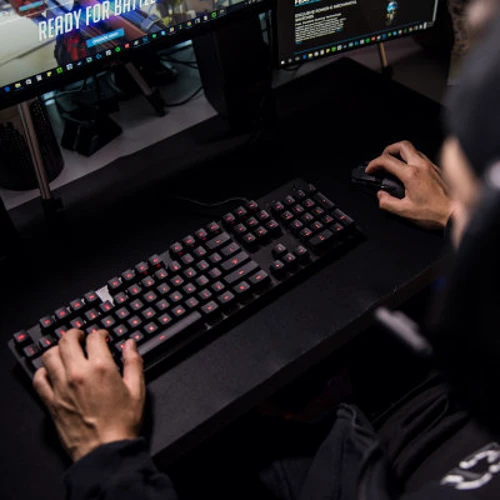 Клавіатура Logitech G413 Carbon (920-008310): інтерфейс підключення USB