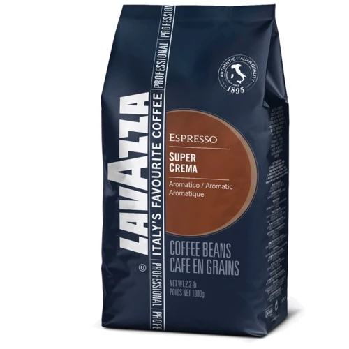Кофе Lavazza Super Crema (зерновой) 1 кг (DL5756): Вид напитка кофе в зернах
