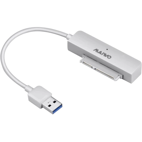 Аксесуар для накопичувача Maiwo K104-U3S white