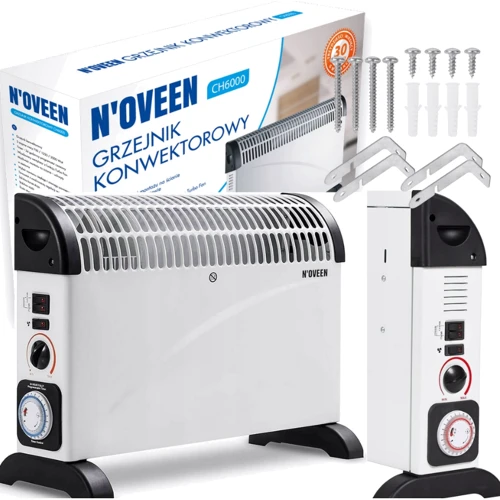 Обогреватель Noveen Turbo Fan Timer CH-6000 2000W: Уровни мощности 3