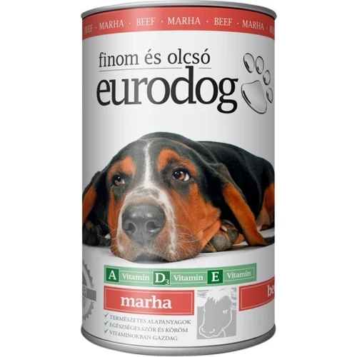 EuroDog Adult з яловичиною 24х415г