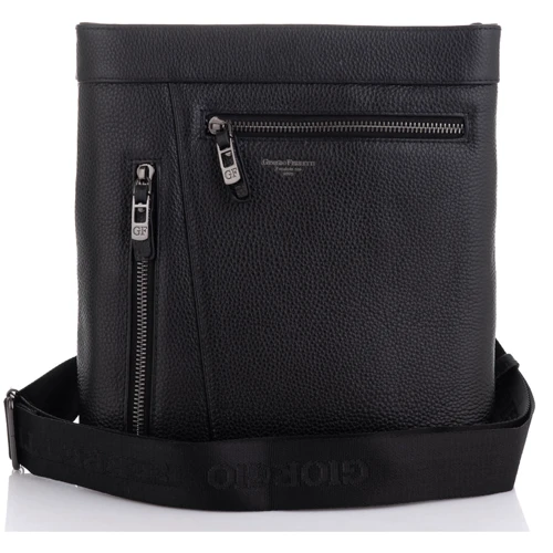 Мужская сумка планшет Giorgio Ferretti черная (SHIGF20183002-black): Пол Мужской
