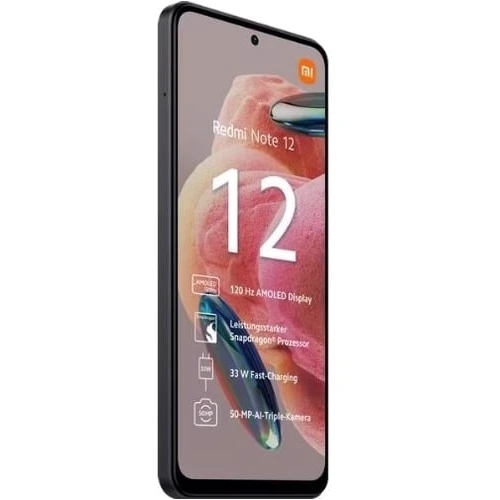 Смартфон Xiaomi Redmi Note 12 8/256 GB Matte Black Approved Витринный образец фото 3