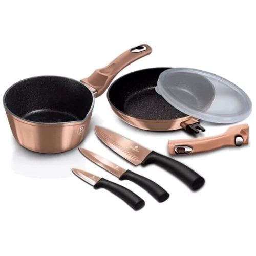 Berlinger Haus Rose Gold 6 предметов (7186-BH) (Наборы кастрюль) (79008732) Stylus approved