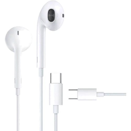 Наушники WIWU EB03 USB-C White: Тип крепления без креплений