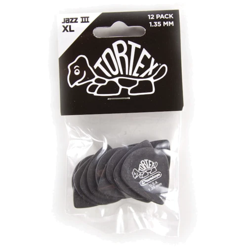 Медіатор Набор медиаторов DUNLOP 498P1.35 TORTEX JAZZ III XL PLAYERS PACK 1.35: Тип Медіатор