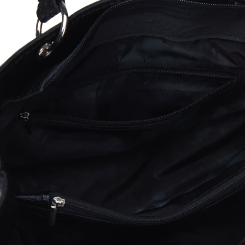 Женская сумка тоут Ricco Grande черная (1l797rep-black): Стиль Повседневный (Casual)
