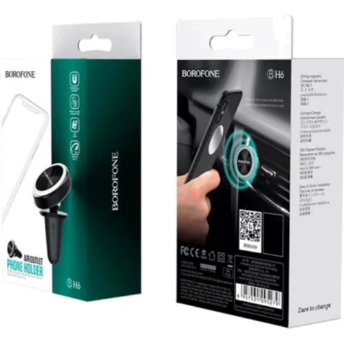 Держатель Borofone Car Holder Air Vent BH6 Black