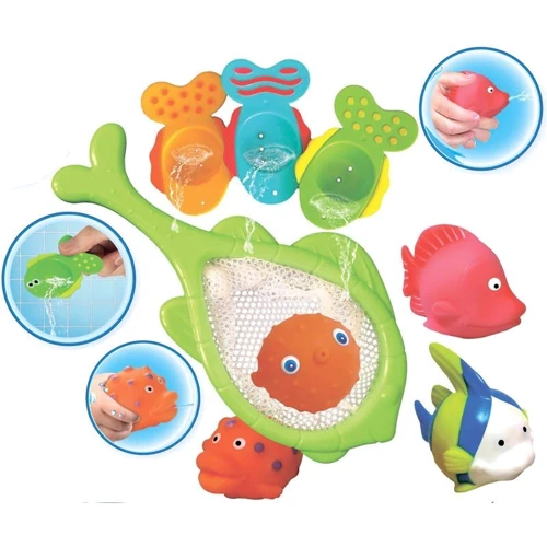 Набір для ванної з сачком Лови і бризкати, BeBeLino