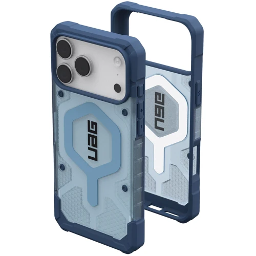 Чехол для iPhone Urban Armor Gear UAG Pathfinder Clear MagSafe Bundle Blues Lanyard (1145521BV03) for iPhone 17 Pro Max