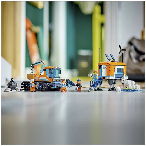 Конструктор LEGO City Арктичний всюдихід та мобільна лабораторія (60378): Кількість деталей, шт. 489