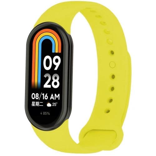 Ремешок BeCover Yellow (709399) for Xiaomi Mi Smart Band 8/9: Тип Ремешок